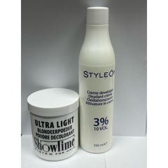 Showtime - [Combo] Blondeerpoeder (100gram) + Style on Oxidant Creme Peroxide 3% - (250ml)