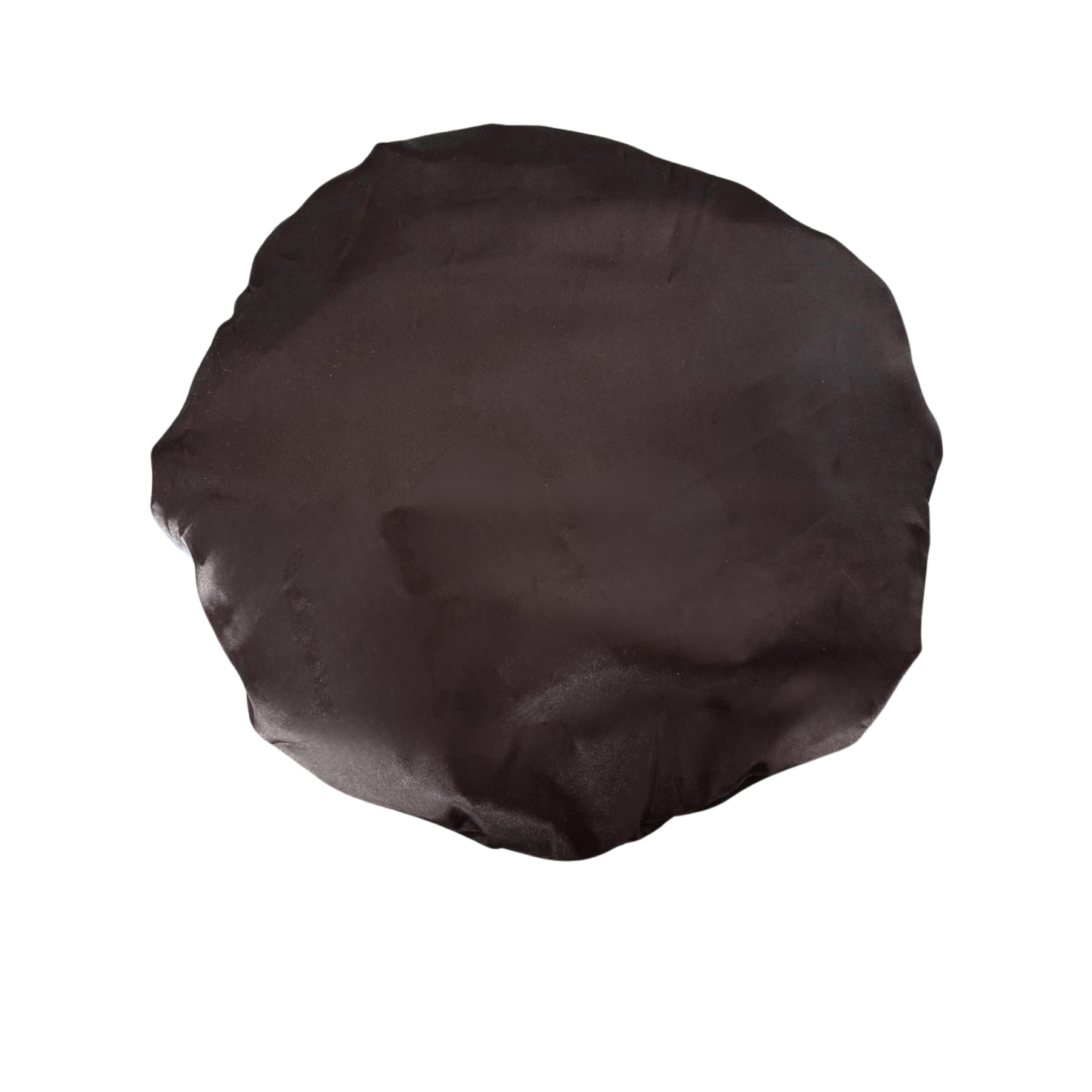 Jolie - Silk Bonnet Large Sleep Cap - Black