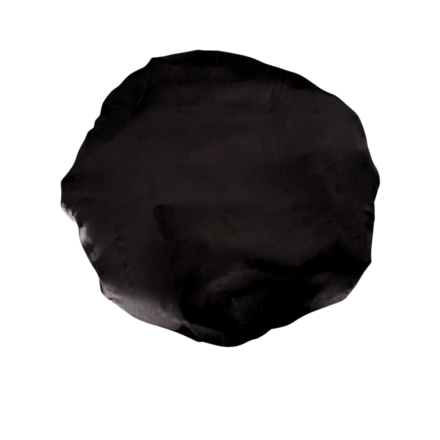 Jolie - Double Lined Satin Cap - Black