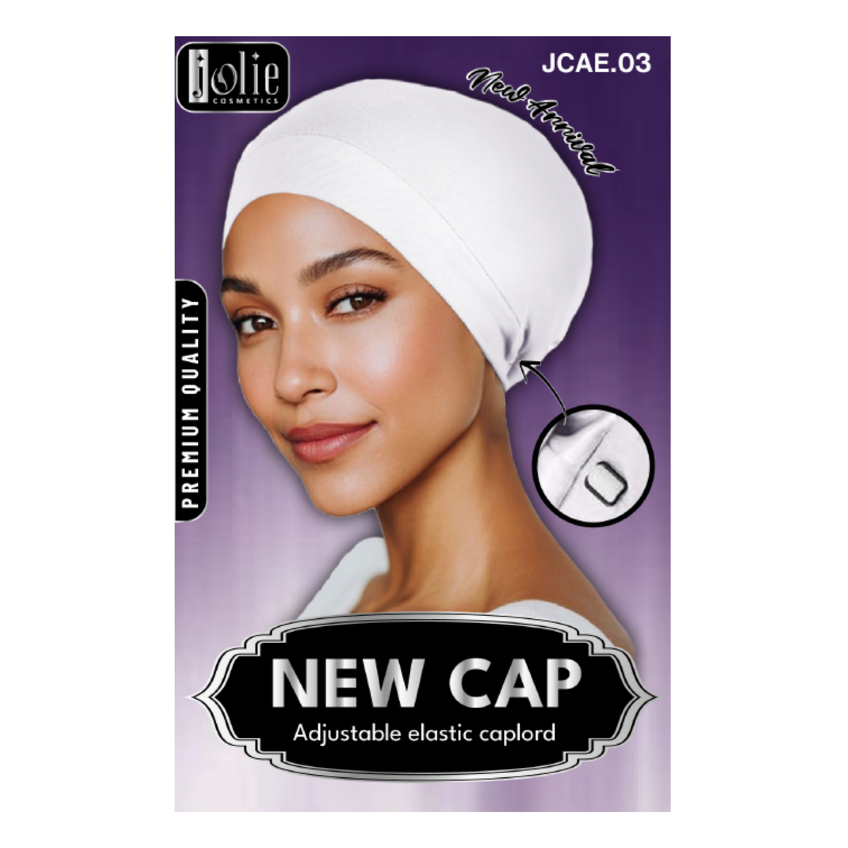 Jolie - Adjustable Elastic Caplord - Light Purple