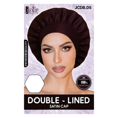 Jolie -Double Lined Satin Cap - Pink