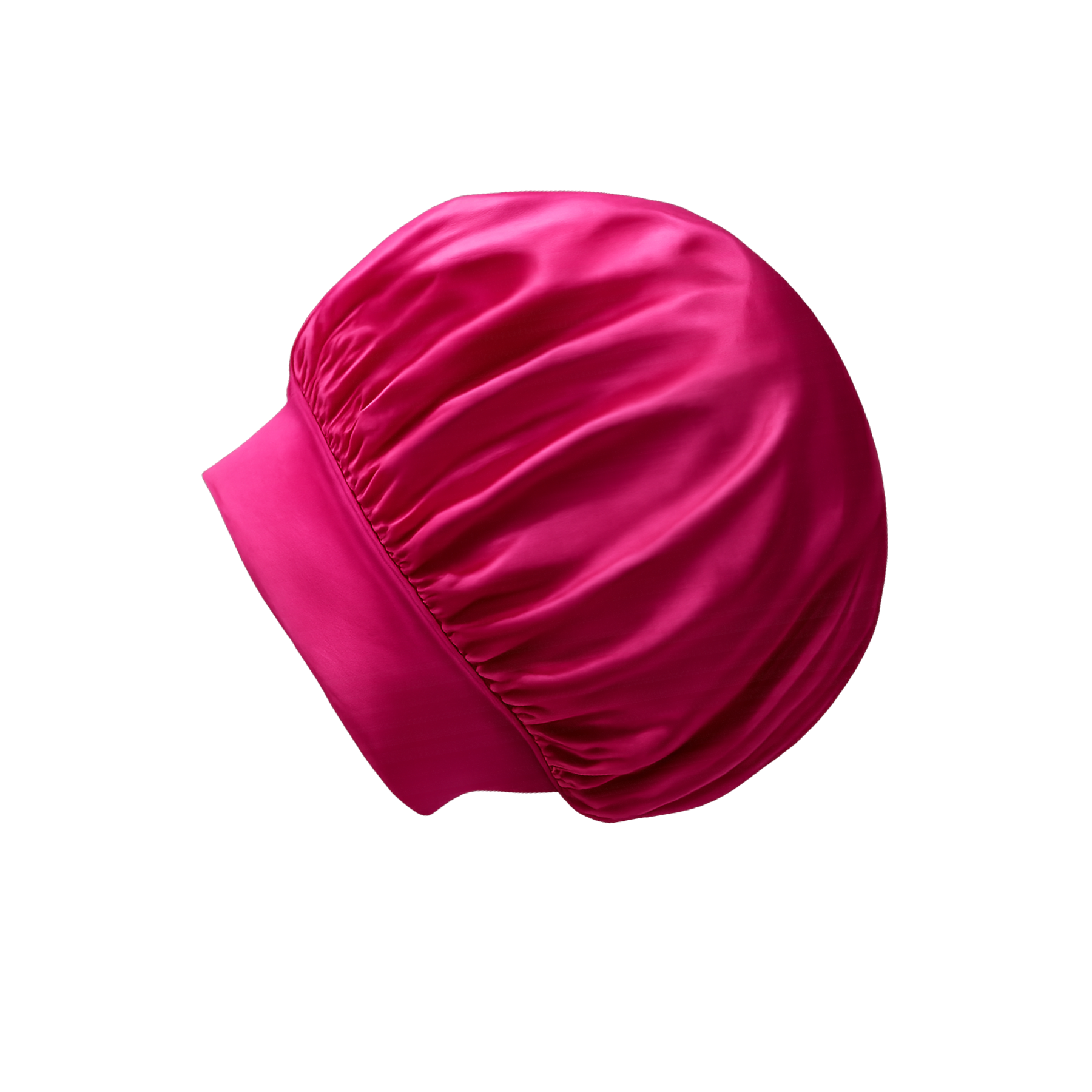 Jolie - Silk Bonnet Large Sleep Cap - Pink