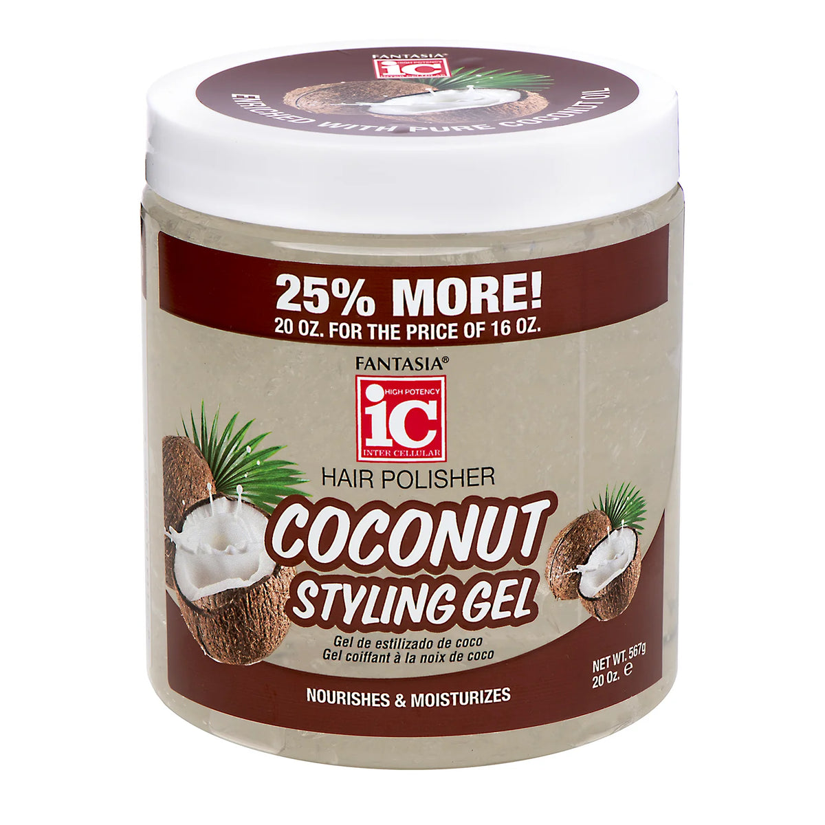 COCONUT ‣ Styling Gel 20 oz.