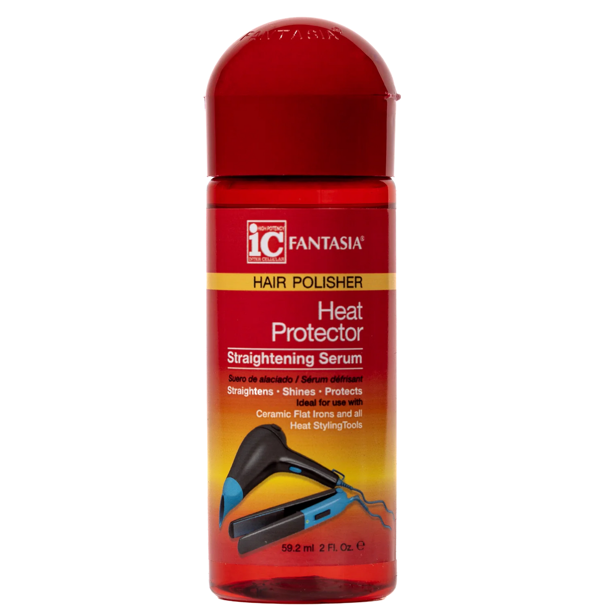 HEAT PROTECTOR ‣ Straightening Serum / 2 oz.