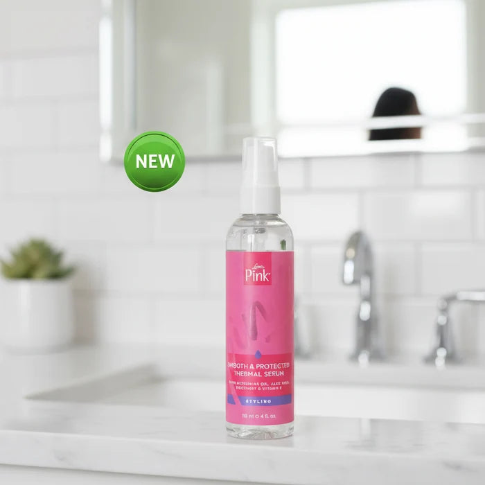 Pink smooth and protacted termal serum