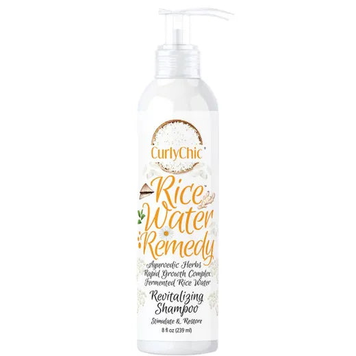 CurlyChic Rice Water Remedy Revitalizing Shampoo 239ml