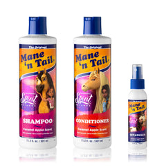 Spirit Untamed Kids Shampoo & Conditioner with Detangler Set (3-Pack)