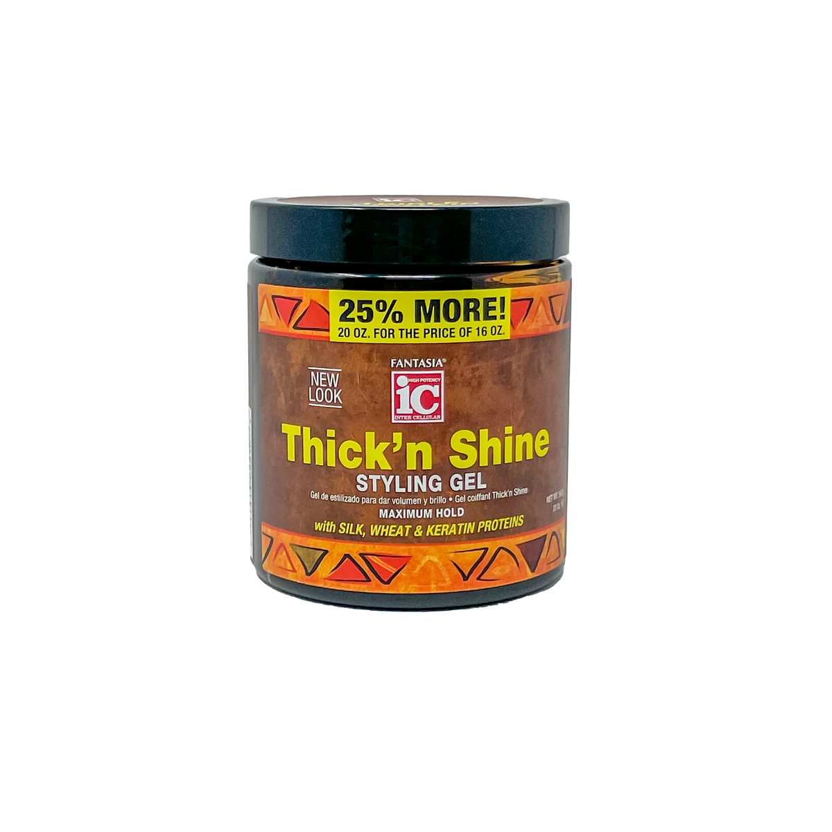 New Look & Size Thick ‘n Shine ‣ Styling Gel 20 oz.