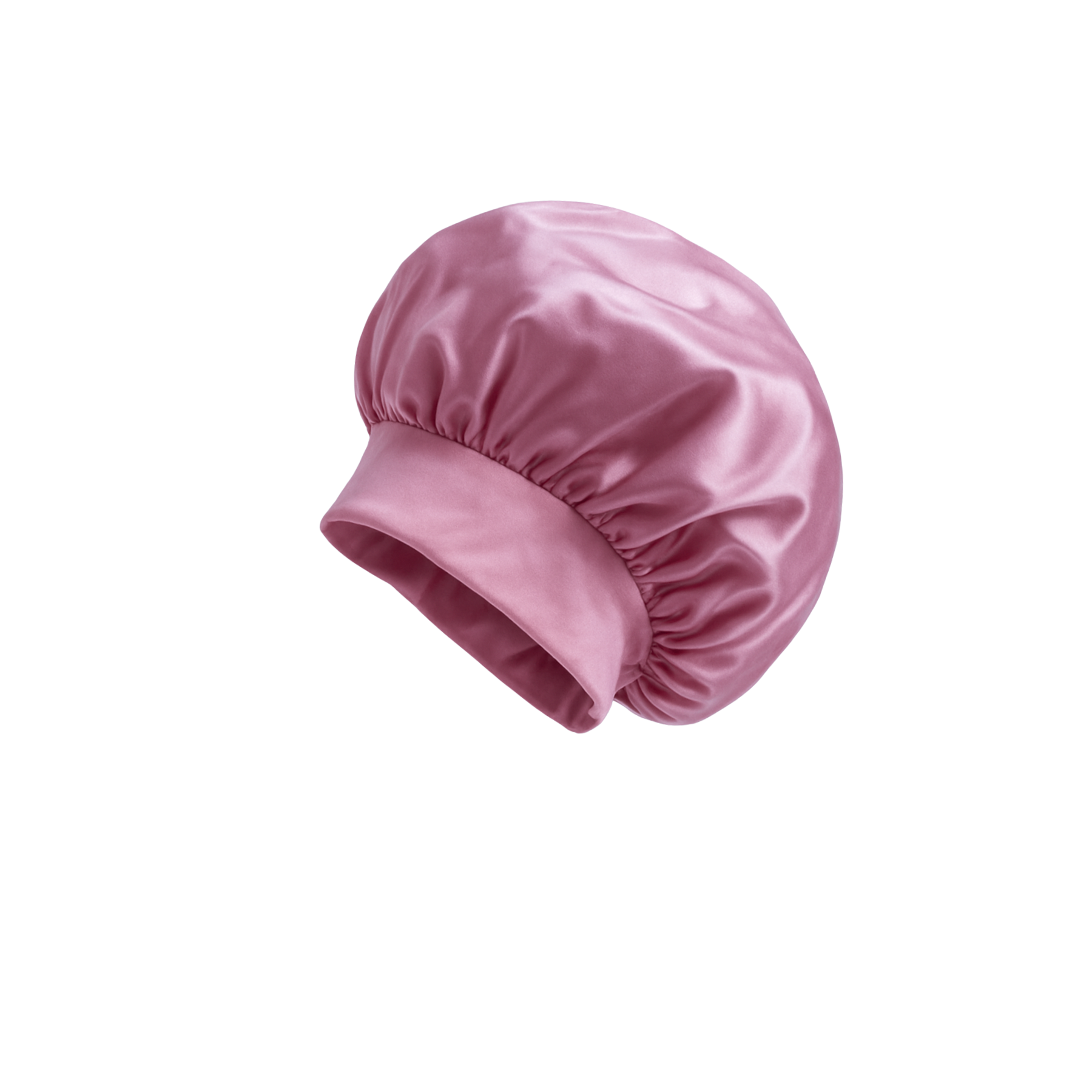 Jolie - Silk Bonnet Large Sleep Cap - Light Pink