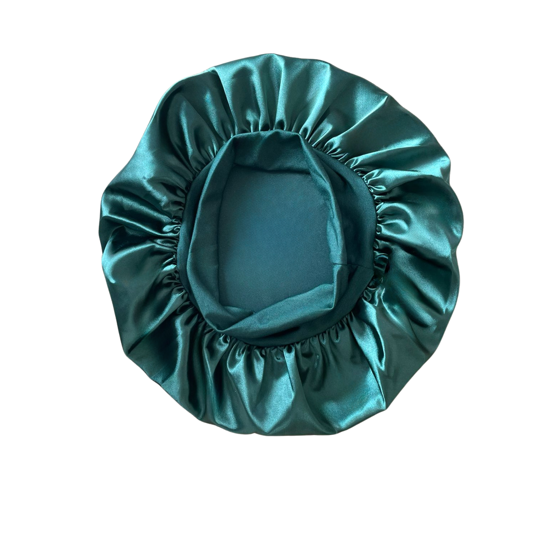 Jolie - Silk Bonnet Large Sleep Cap - Blue