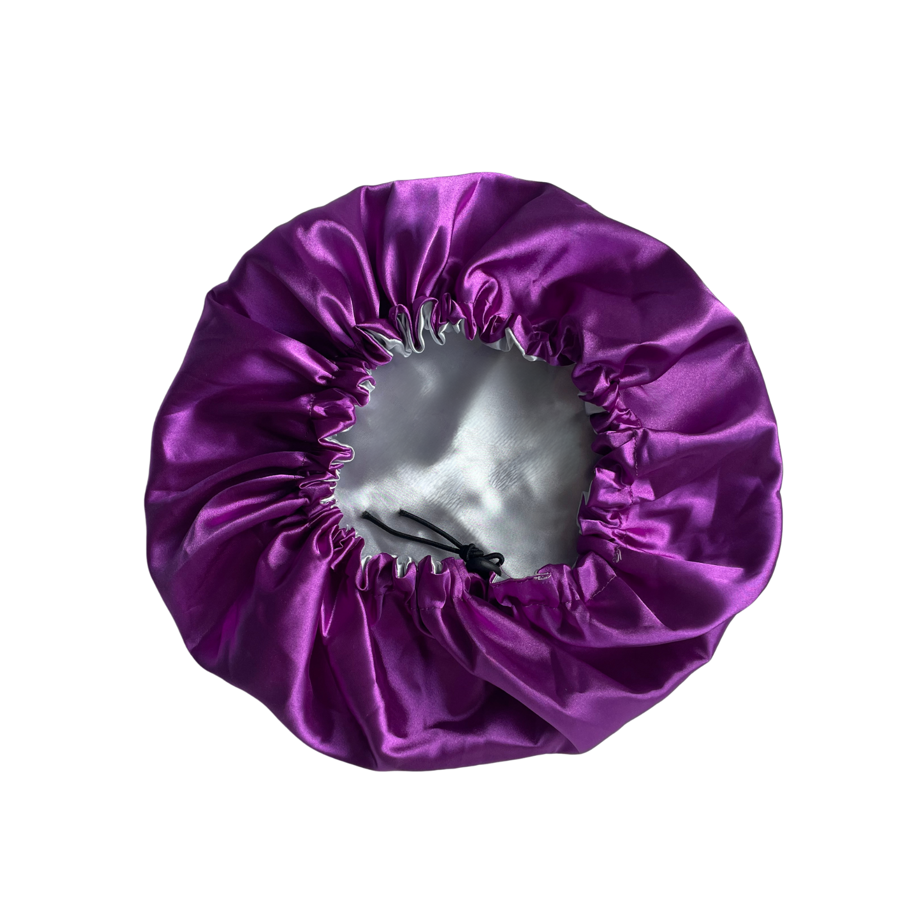 Jolie - Satin Sleep Cap - Purple