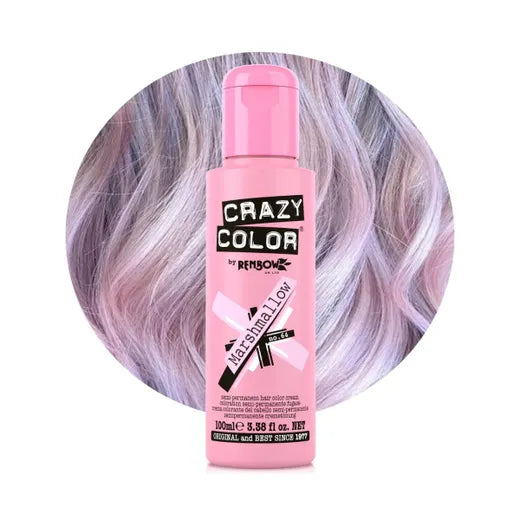 Crazy Color Semi-Permanent Hair Color 64 Marshmallow 100ml
