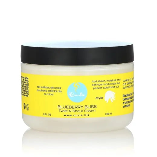 Curls Blueberry Bliss Twist-N-Shout Cream 240ml