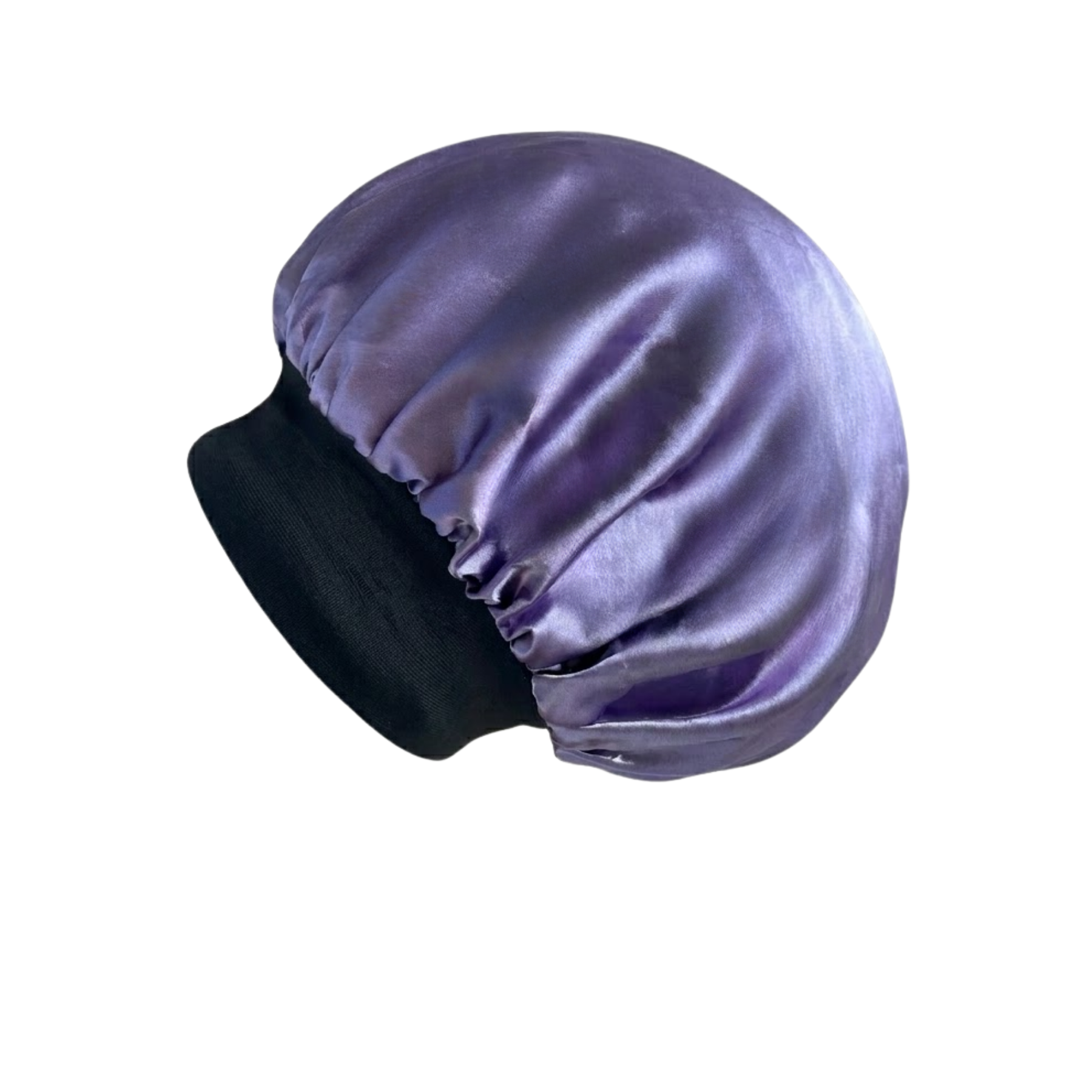 Jolie - Double Lined Satin Cap - Purple