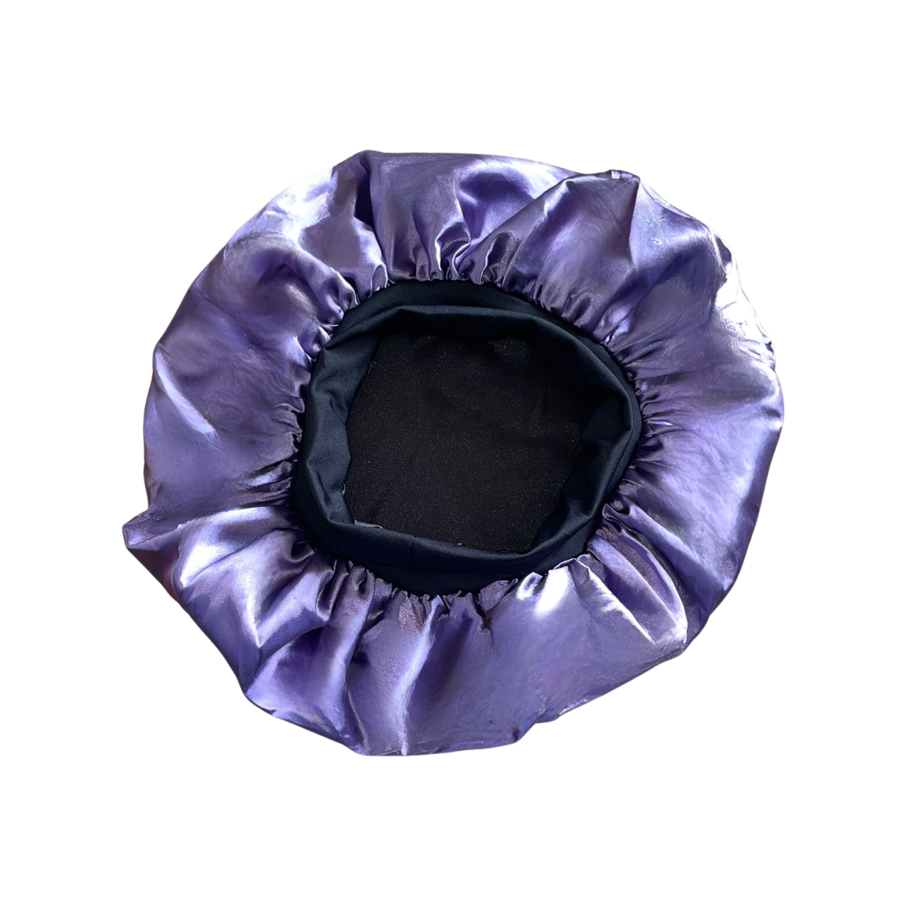 Jolie - Double Lined Satin Cap - Purple