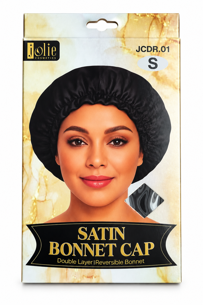 Satin bonnet cap