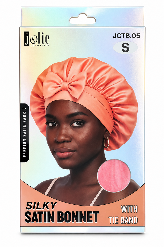 Silky satin bonnet