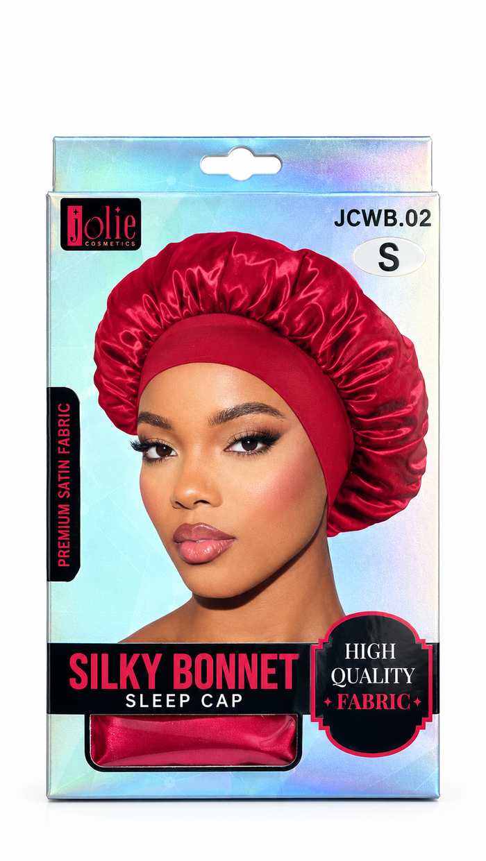 silky bonnet sleep cap