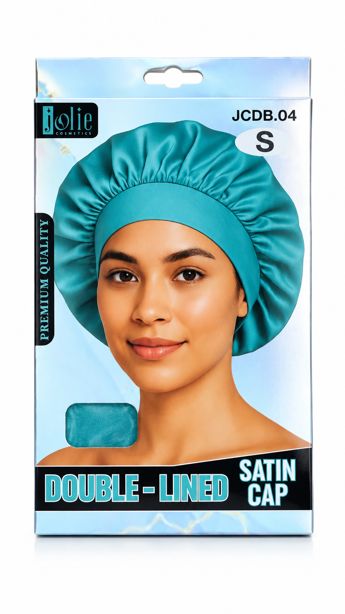 Double-lined satin cap