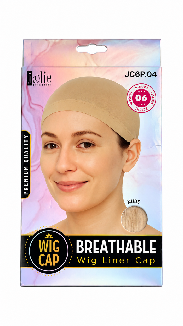 Breathable wig liner cap