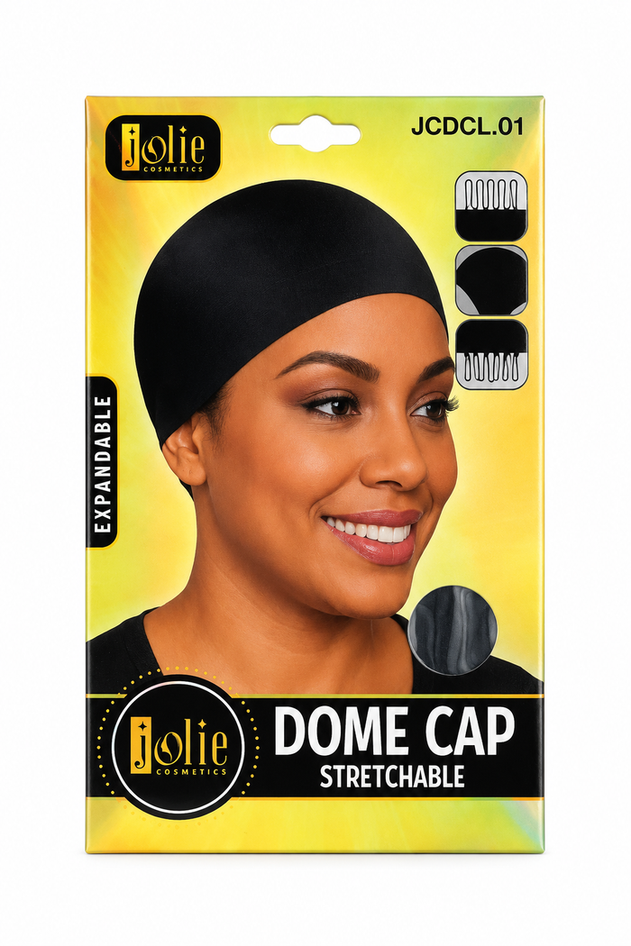 Dome cap stretchable
