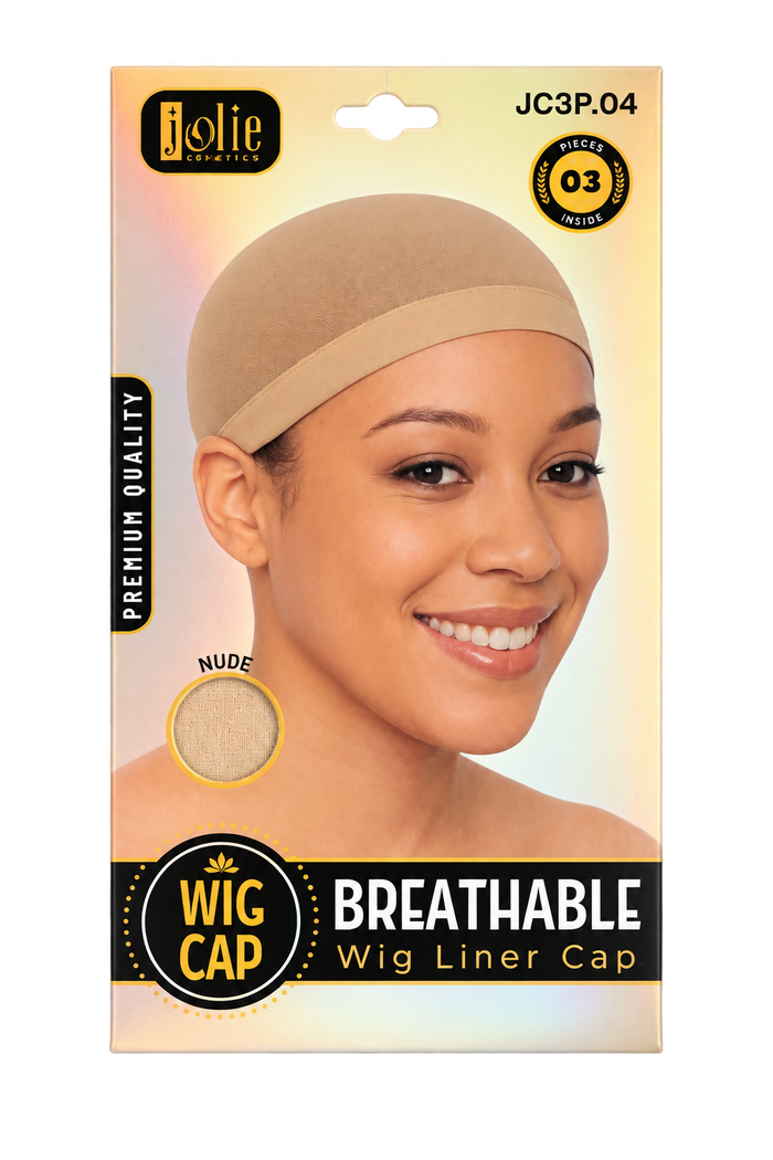 Breathable wig liner cap