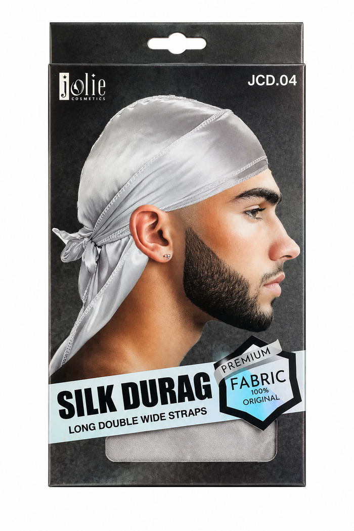 Silk durag long double wide straips