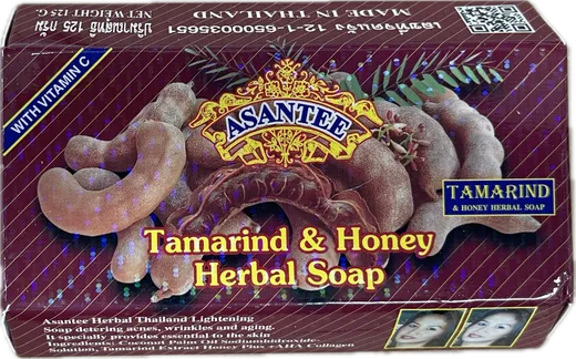 Asantee Termarind & Honey Herbal Soap 125g
