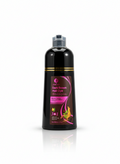 Jabura - Ginseng Hair Dye Shampoo - Dark Brown Hair 420ml