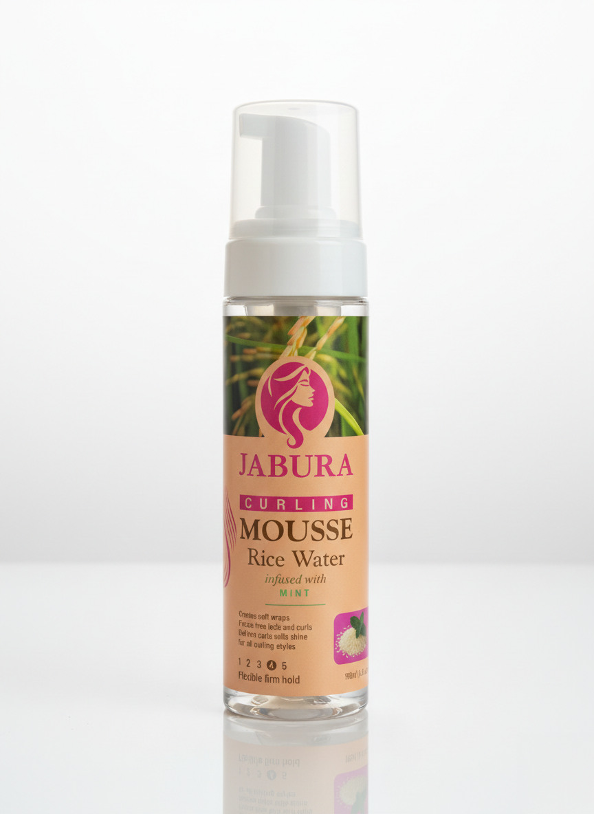 Jabura - Rice Water - Curling Mousse 190ml