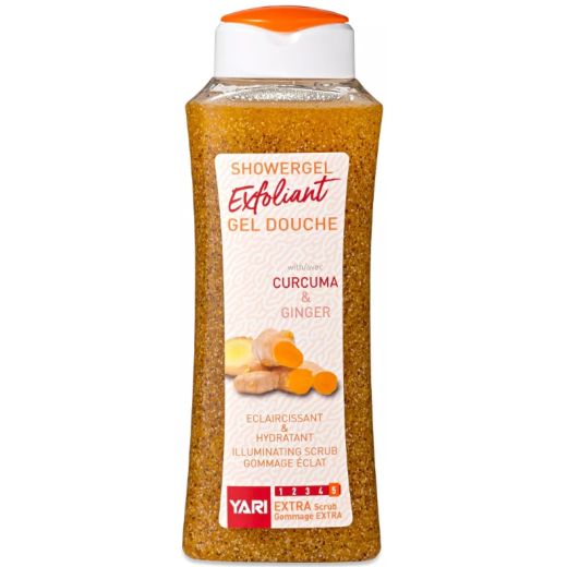 Yari Exfoliant Showergel Curcuma & Ginger 500ml