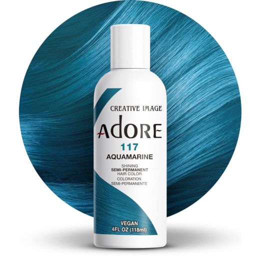 Adore Shining Semi-Permanent Hair Color 117 Aquamarine
