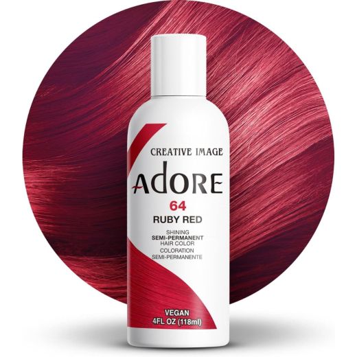 Adore Shining Semi-Permanent Hair Color 64 Ruby Red