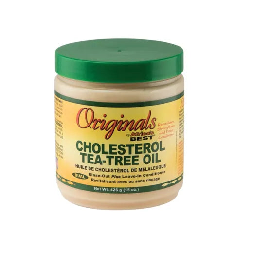 Africa's Best Cholestrol & Tea-Tree Leave-In & Rinse Out 426g