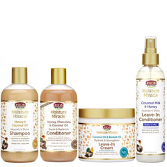 African Pride Moisture Miracle 4-Step Set