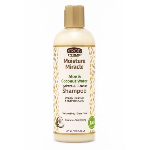 African Pride Moisture Miracle Aloe & Coconut Water Shampoo 354ml