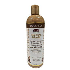 African Pride Moisture Miracle Honey, Chocolate & Coconut Oil Conditioner Family Size 473ml