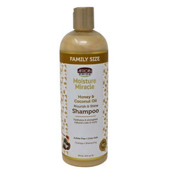African Pride Moisture Miracle Honey & Coconut Oil Shampoo Family Size 473ml