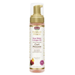 African Pride Moisture Miracle Rose Water & Argan Oil Curl Mousse 251ml