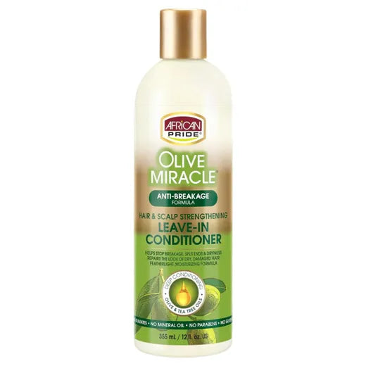 African Pride Olive Miracle Leave-In Conditioner 355ml