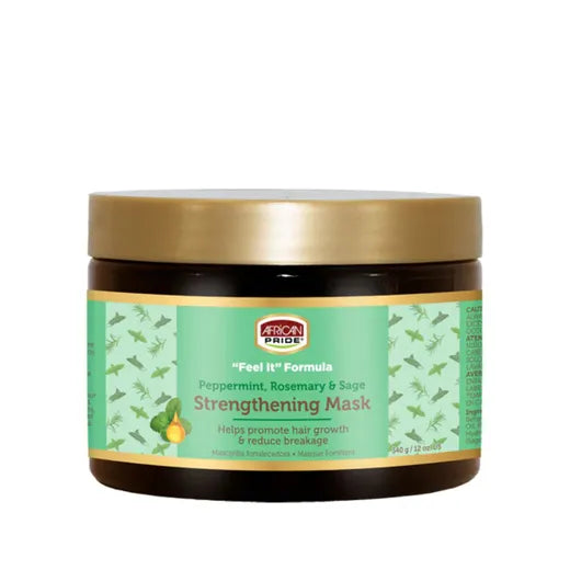 African Pride Peppermint & Rosemary Strengthening Pre-Wash Detangler 340g