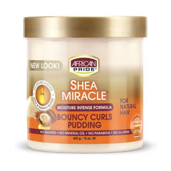 African Pride Shea Butter Miracle Curl Styling Custard 340g