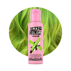 Crazy Color Semi-Permanent Hair Color 68 Lime Twist 100ml