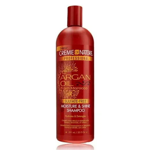 Creme of Nature Argan Oil Sulfate-Free Moisture & Shine Shampoo 20oz