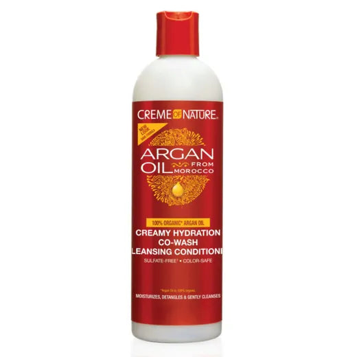 Creme of Nature Argan Oil Creamy Hydration Co-Wash Cleansing Conditioner 12oz