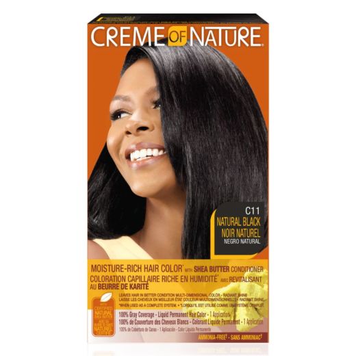 Creme of Nature Moisture-Rich Hair Color C11 Natural Black