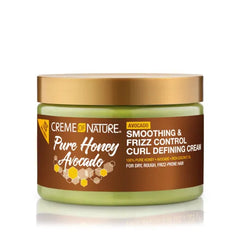 Creme of Nature Pure Honey Avocado Hair Food Smoothing & Frizz Control Curl Defining Cream 11.5oz