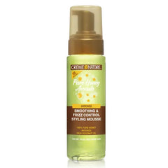Creme of Nature Pure Honey Avocado Hair Food Smoothing & Frizz Control Styling Mousse 7oz