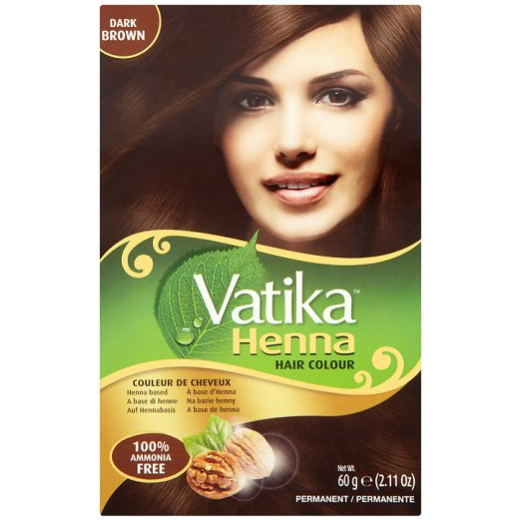 Vatika - Henna Hair Colour Dark Brown 60g