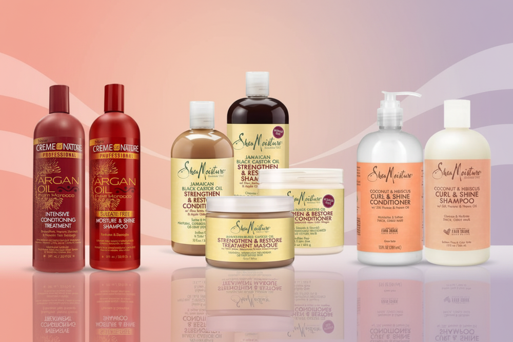 Hair Care Collection with Gradients